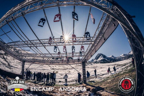 Mistrzostwach Europy Spartan Race w Andorze