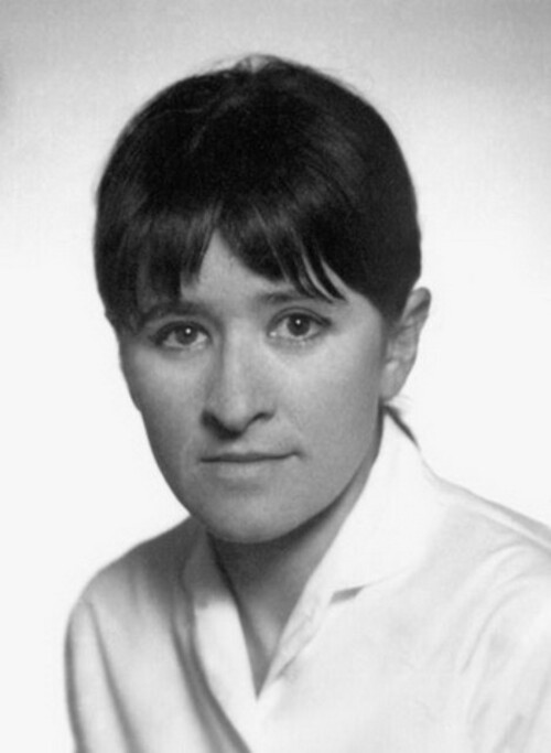 Portret Haliny Krüger-Syrokomskiej z lat 70., z arch. Aleksandra Lwowa