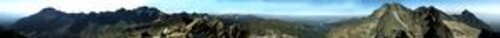 Panorama z Jaworowego Wierchu